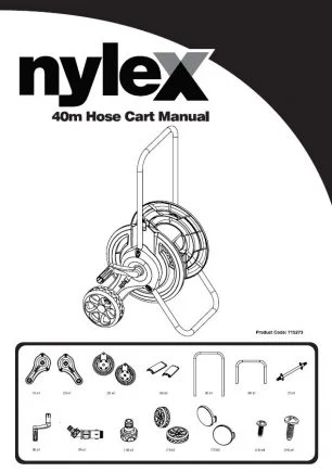 Product Manual: 20m Retractable Hose Reel - Nylex