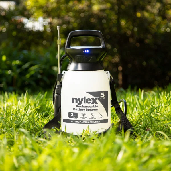 5L Rechargeable Battery Shoulder Sprayer Nylex